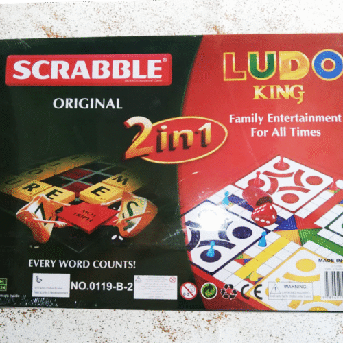 Scrabble-Original + LUDO King-2in One