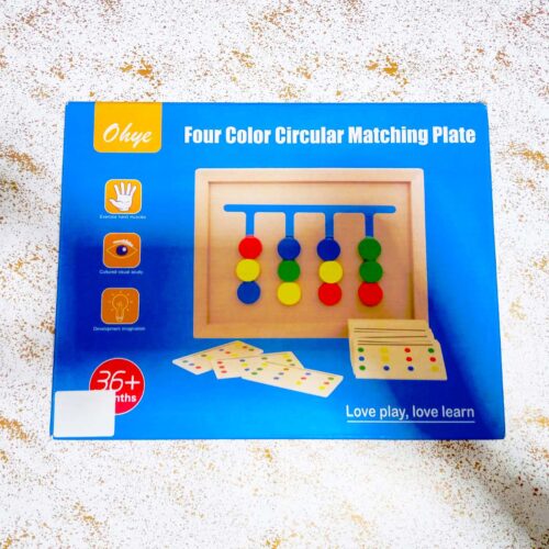 Four Color Circular Matching Plate