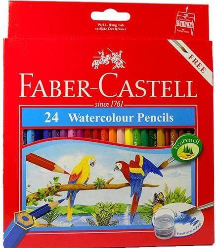 Faber Castell Water Color Pencils 24 Pcs