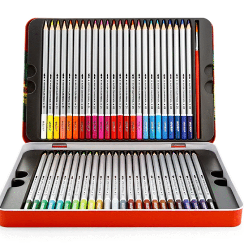 M&G Water soluble color pencil 48 color lead painting six angle primary school supplies