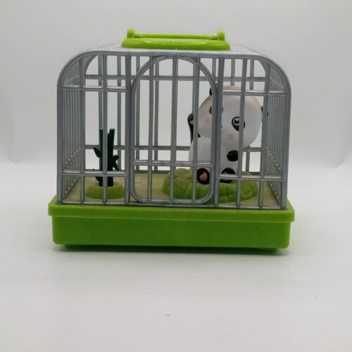 Panda In Cage-Decoration