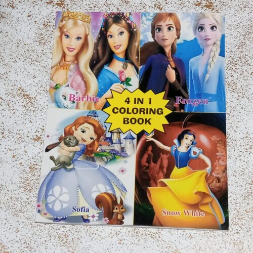 4in1 Coloring Book