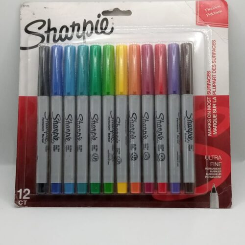 Sharpie Markers-12 Pcs