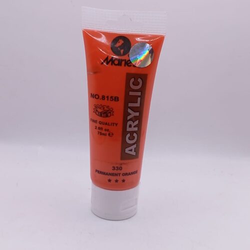 Marie's Acrylic-Neon Orange