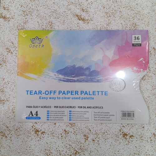 Tear Off Paper Palette