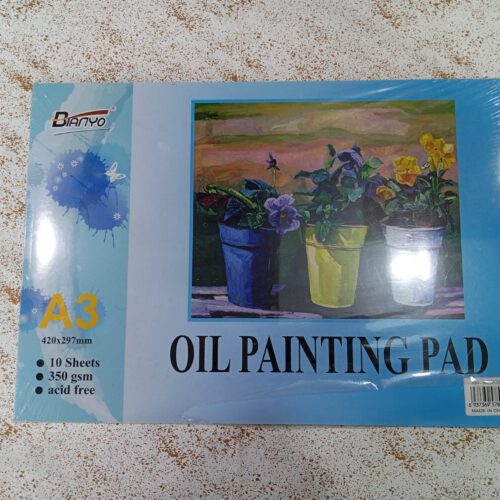 Oil Paint Pad - Sketch Book