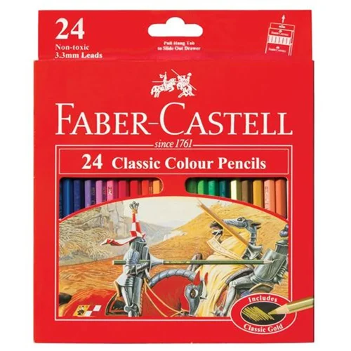 Faber Castell Classic Color Pencil 24Pcs